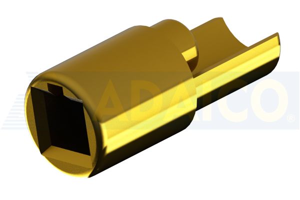 Kiristystangon adapteri 60xØ26, alas