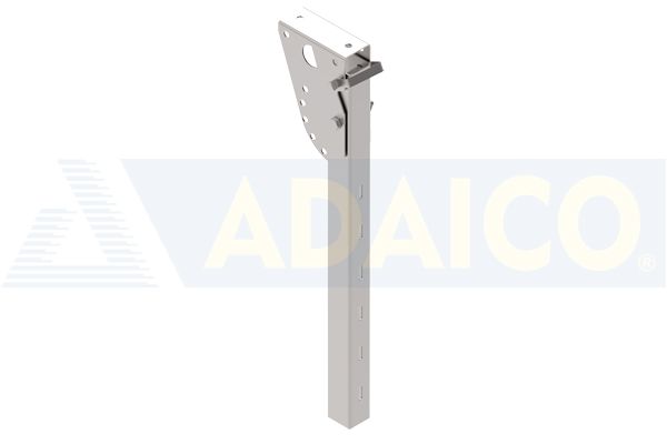 Sivusuojan kiinnike 734x157x50 mm, RST