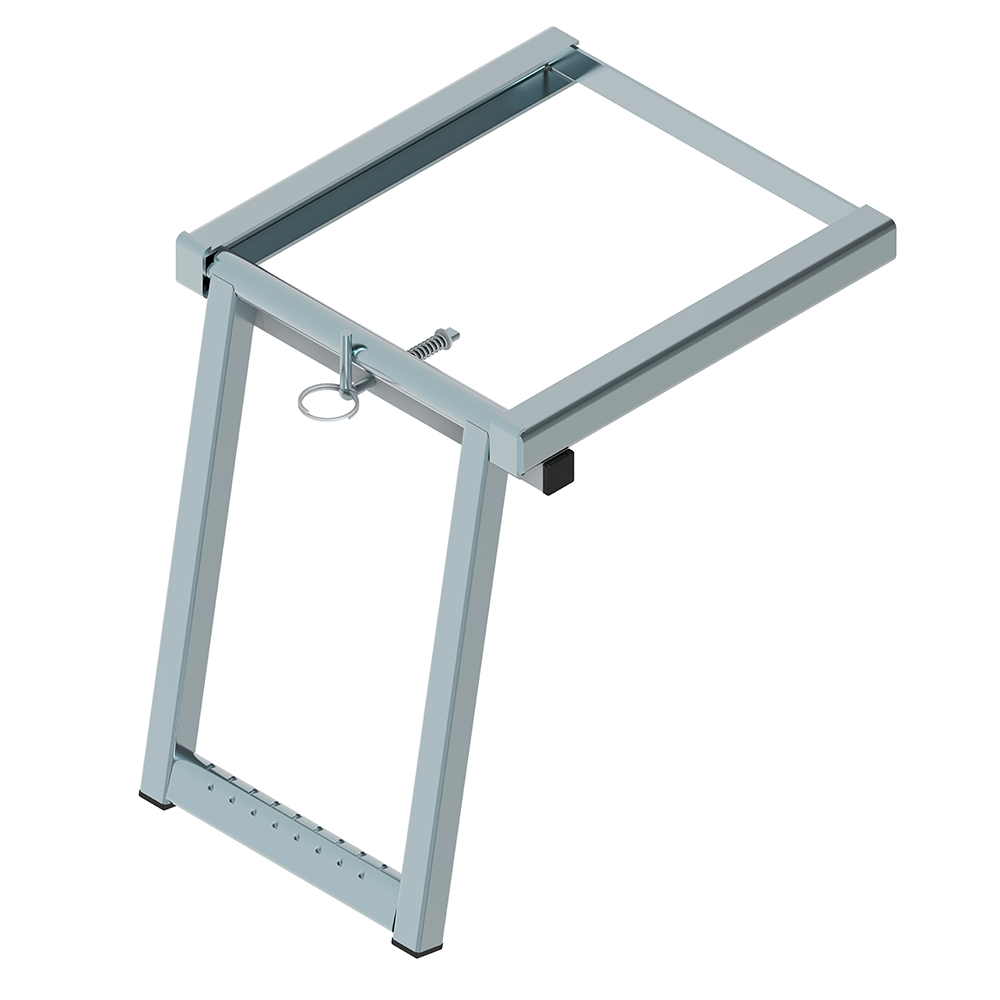 Folding ladder 350x350 mm, 1-step, ZN