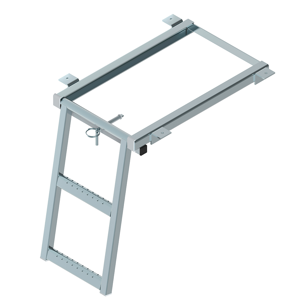 Folding ladder 514x353 mm, 2-steps, ZN