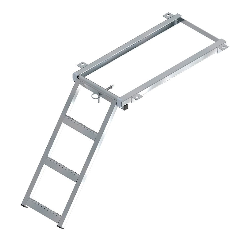 Folding ladder 660x365 mm, 3-steps, ZN