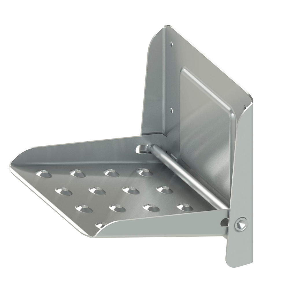 Foldable step 188x178x30 mm, ZN