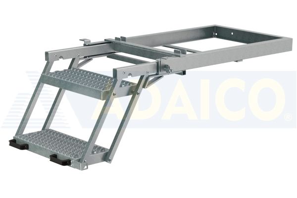 Folding ladder 500x729 mm, 2-steps, ZN