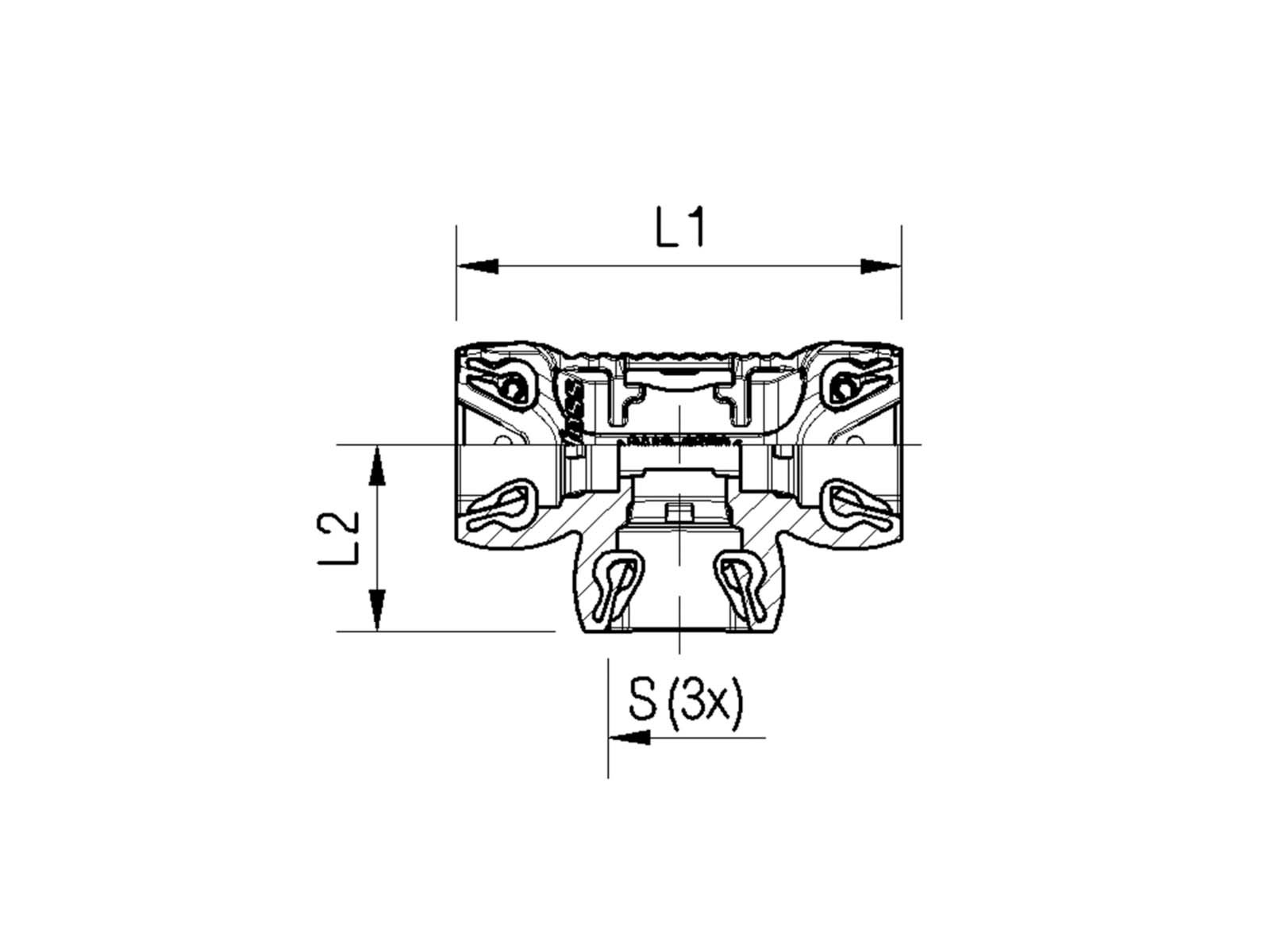 Raufoss T-Liitin 3x - R-Sarja ABC, webshopProducts - 