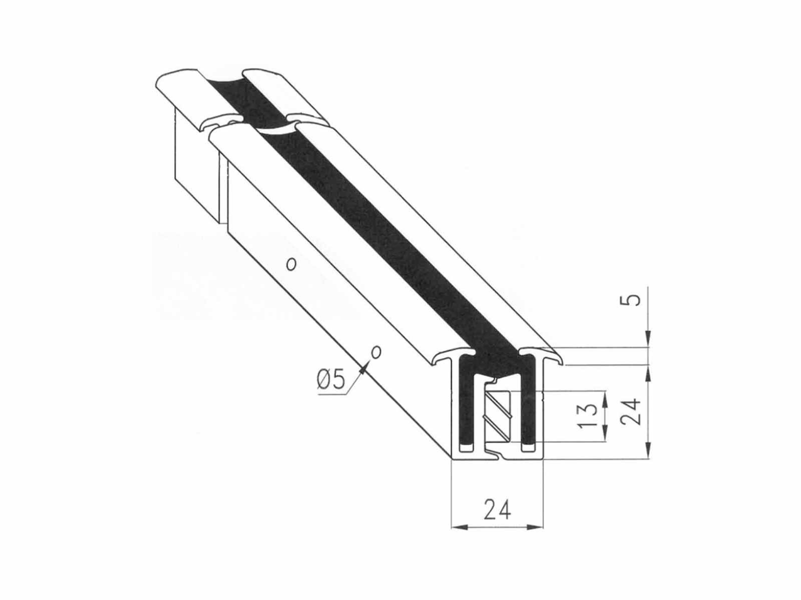 Alusarana 2700x24mm Polial, webshopProducts - 