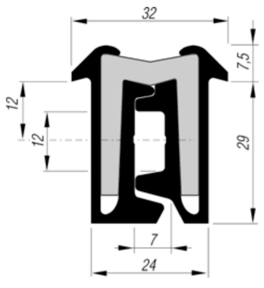 Alusarana 3000x29mm Polial Tila, webshopProducts - 