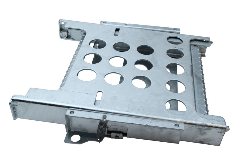 Ladder 441x489x84 mm, 2-steps + platform, HDG