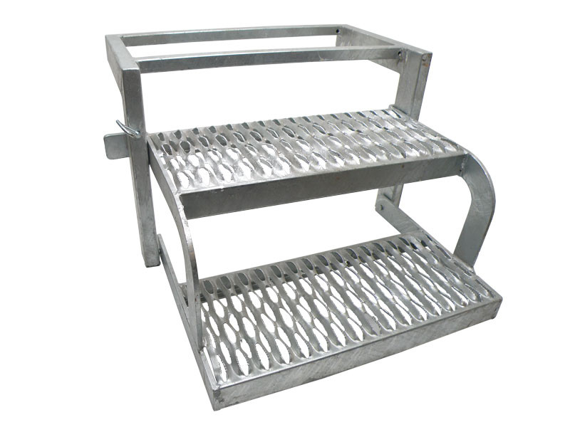 Folding steps 620x403 mm, HDG