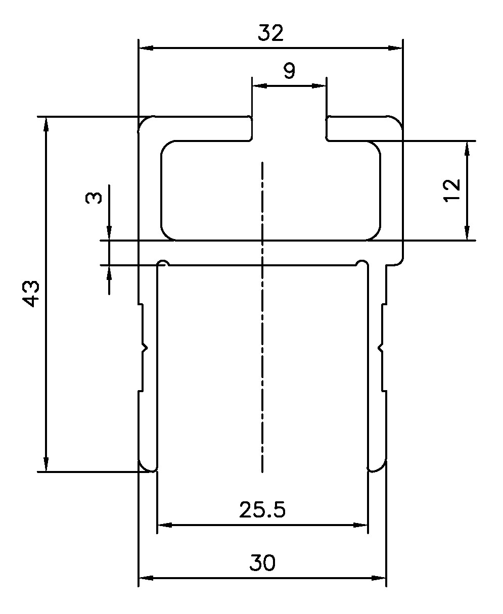 Edge profile K5, webshopProducts - 