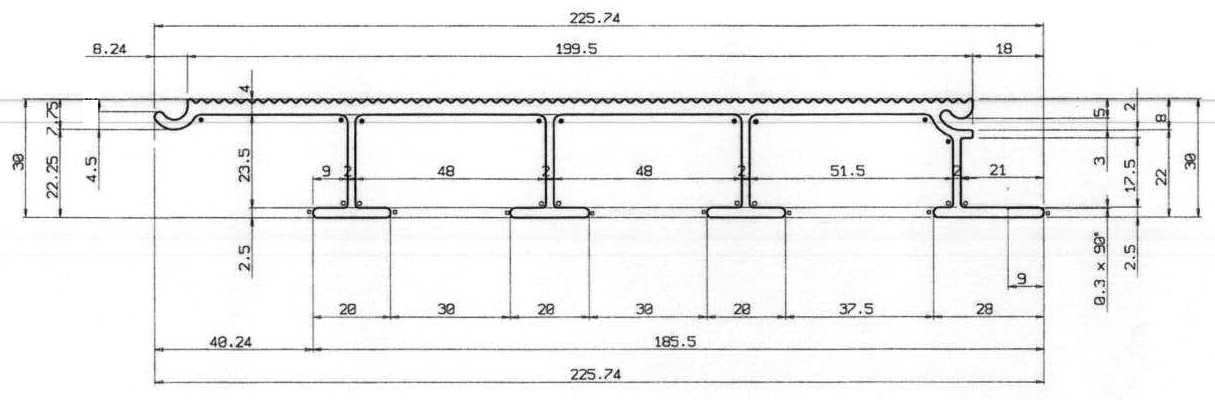 Bottom profile, webshopProducts - 