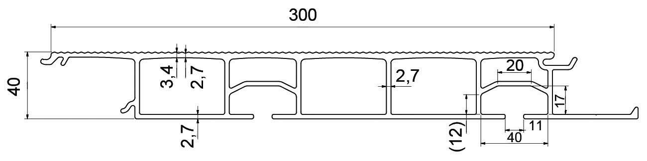 Bottom profile, webshopProducts - 