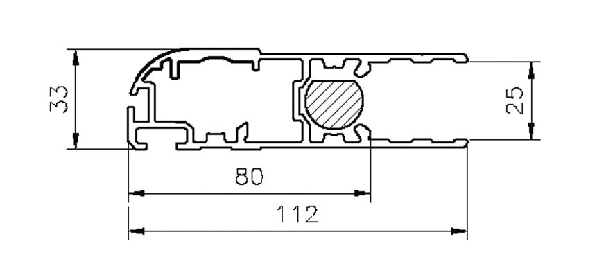 Door profile, webshopProducts - 