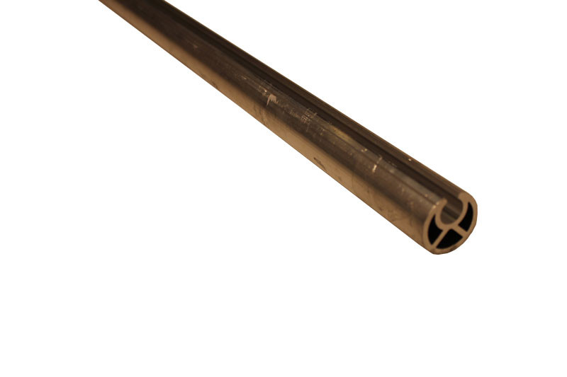 Sivuverhonkiristimen putki ø34x3300 mm, alumiini