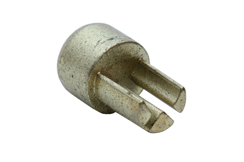 Sivuverhonkiristimen putken pääty Ø34, messinki