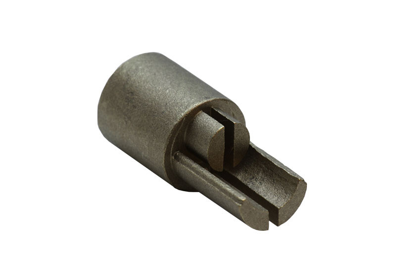 Sivuverhonkiristimen putken pääty Ø27, messinki