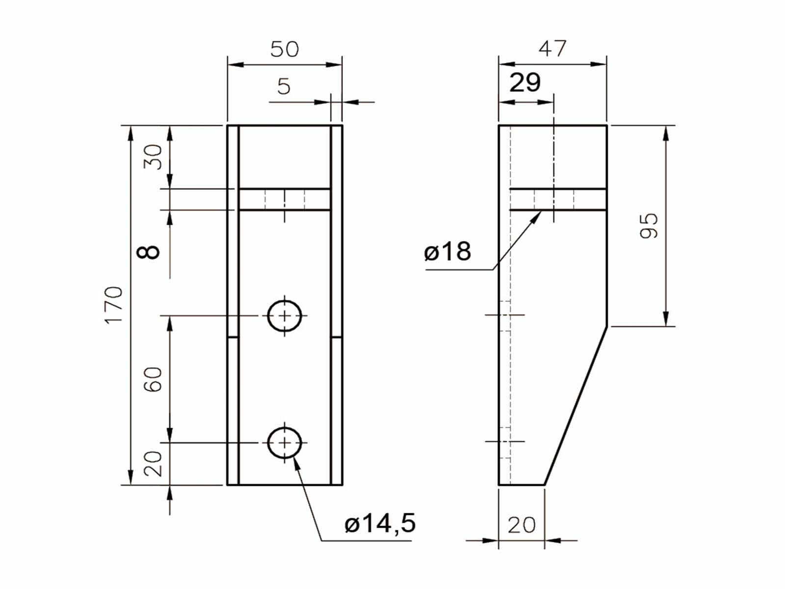 Runkokiinnike flexi 50x170 mm, KZN, webshopProducts - 