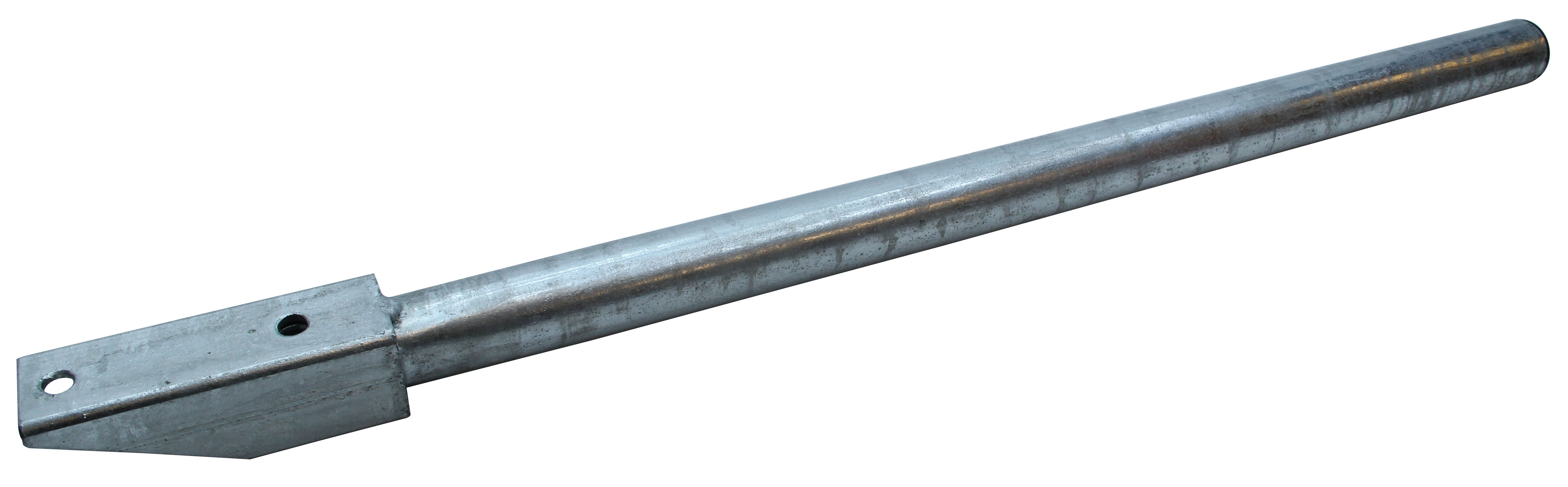 Sideguard brace Ø42x860 mm, straight, HDG
