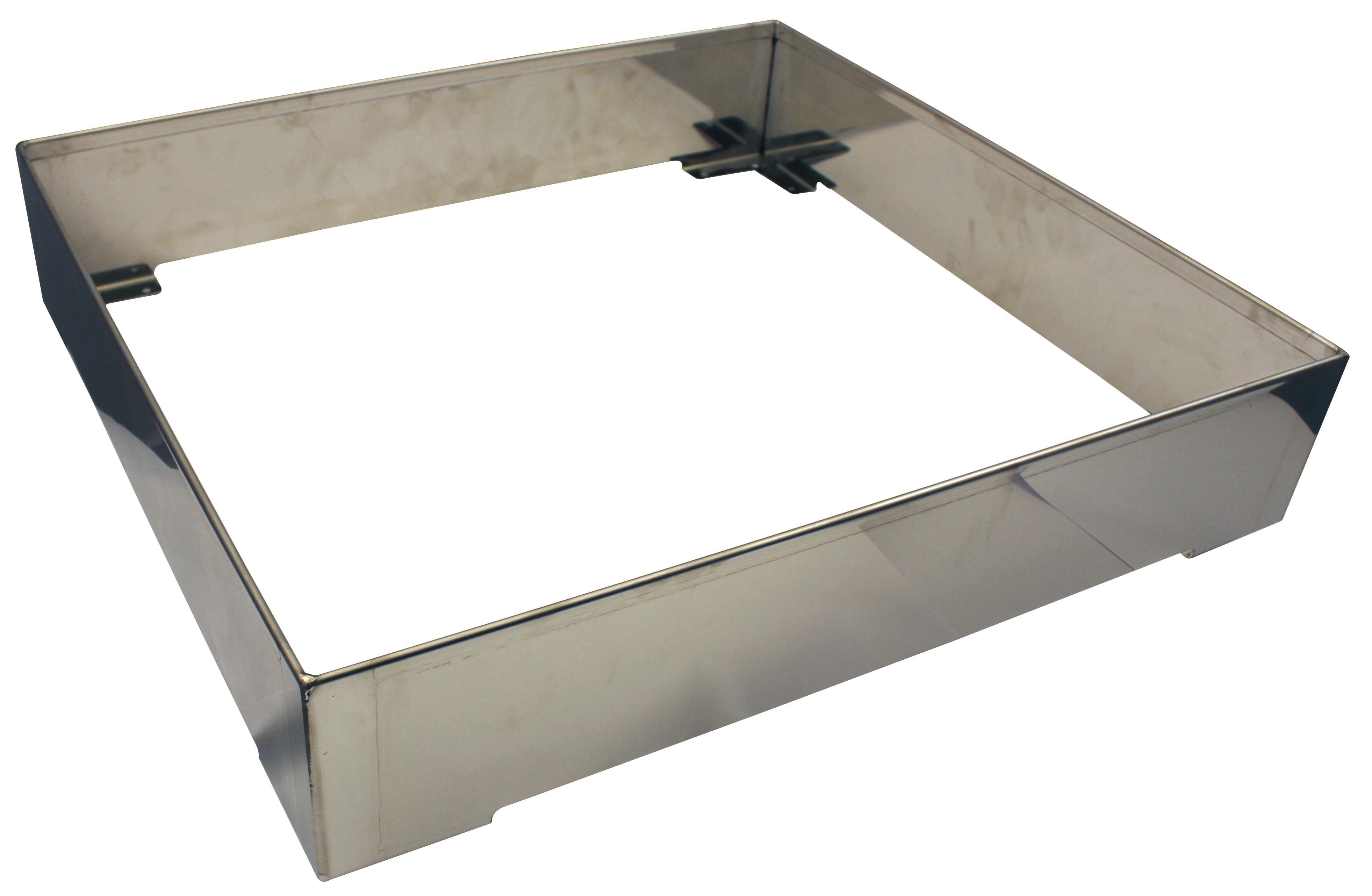 Päälikaulus laatikkoon 600x560x120 mm RST