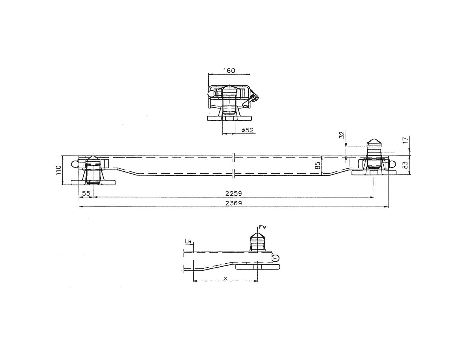 Konttilukkopuomi 85 mm, webshopProducts - 