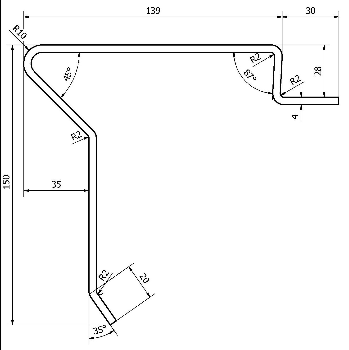 Edge profile, webshopProducts - 