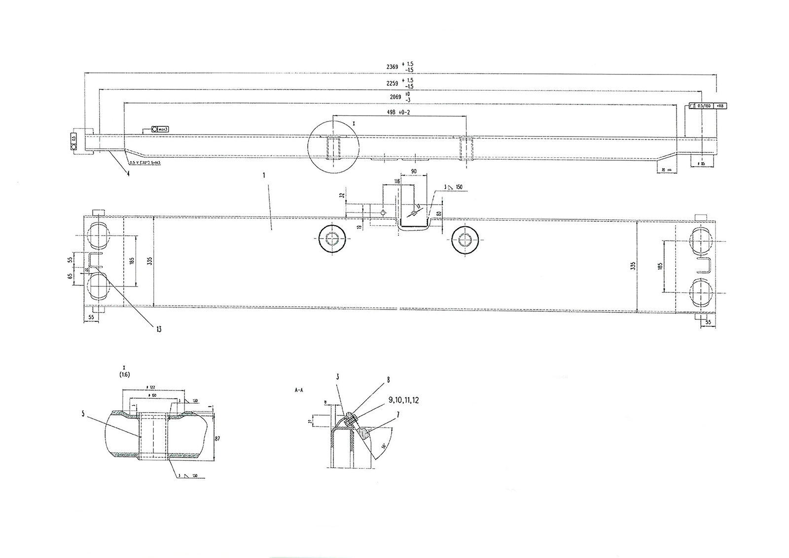 Konttilukkopuomi 335x85 mm, webshopProducts - 