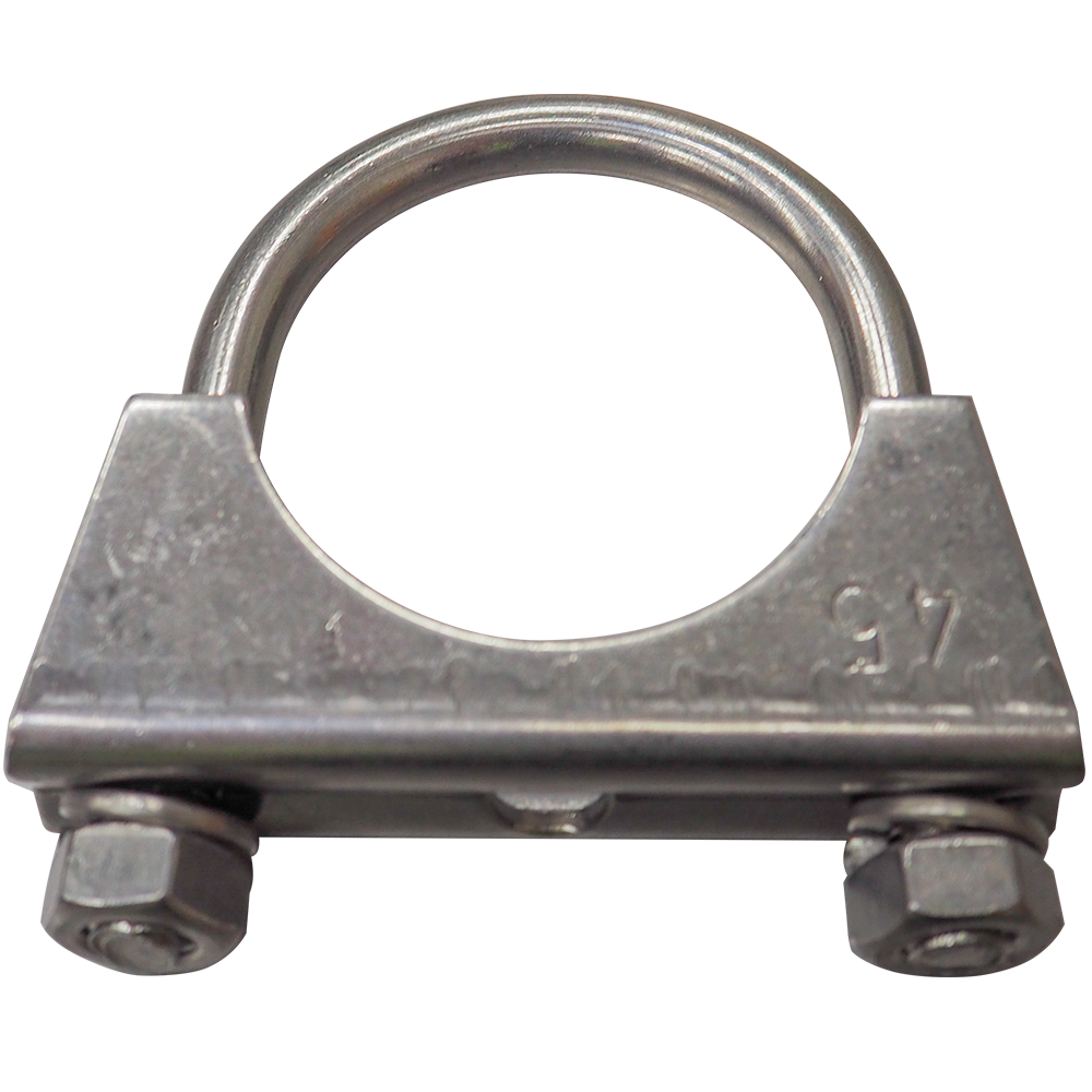 Mudguard U-bolt clamp M8/45 mm, SS