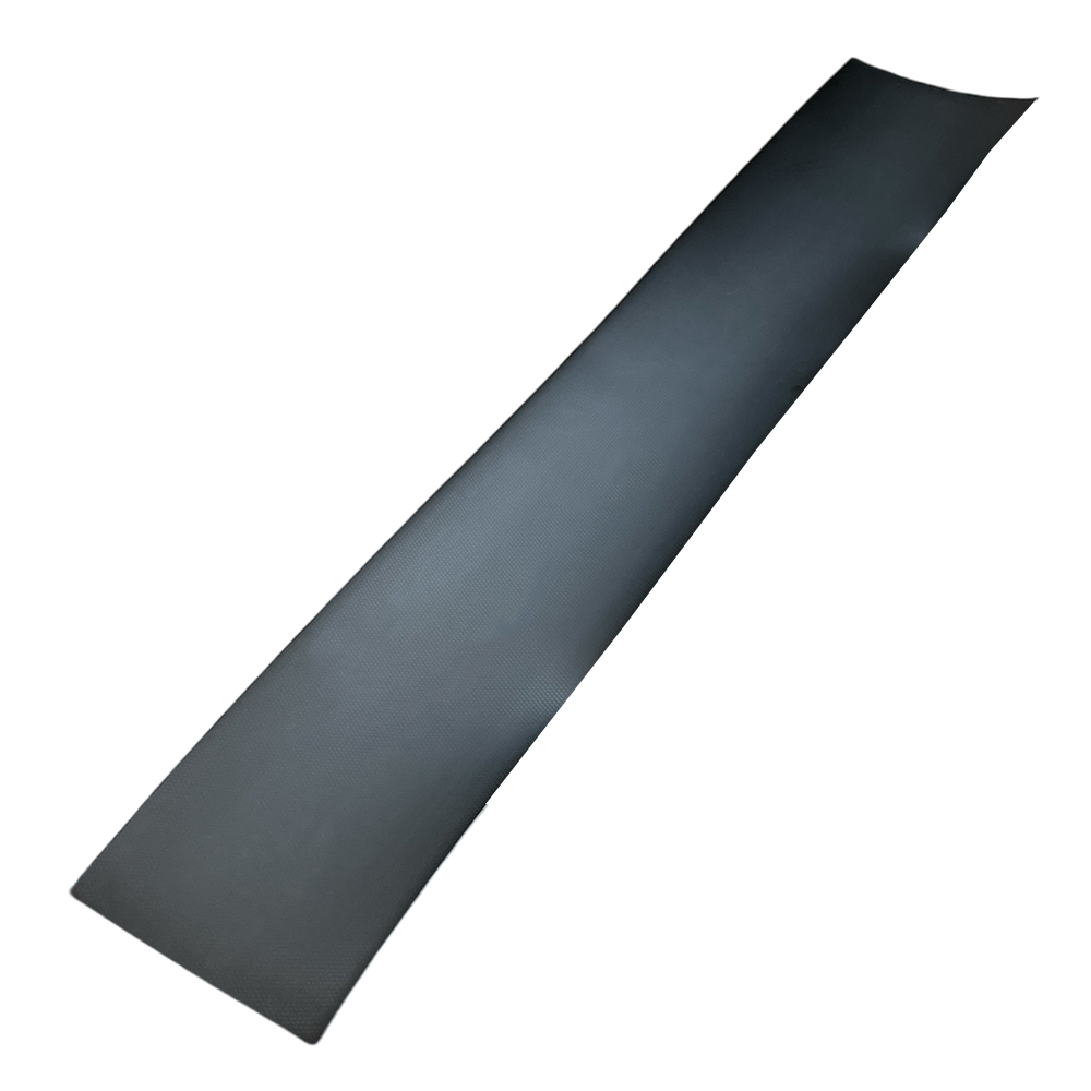Lokasuojan levennys 300x2200x3 mm, musta