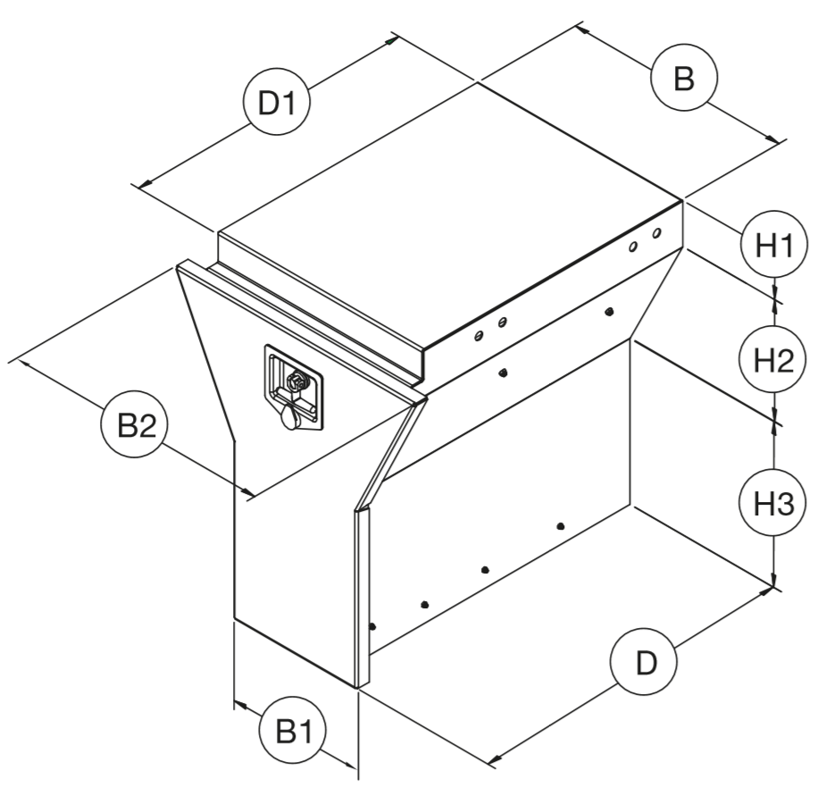 Laatikko 490x620x600 teliväli RST, webshopProducts - 